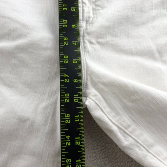 J. Crew Womens Lookout Jeans Size 28 High Rise Skinny White Denim Chic Casual - Picture 6 of 12